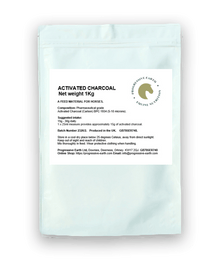 Activated Charcoal | Natural Digestive Support Supplement for Horses | Coconut Shell