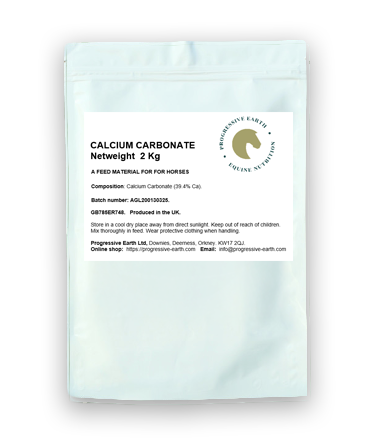 Calcium Carbonate (Limestone Flour) | 39.4% Elemental Calcium for Horses