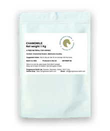 Chamomile Flowers Dried | Natural Digestive & Temperament Herb for Horses | Matricaria Recutita
