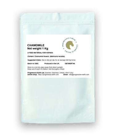 Chamomile Flowers Dried | Natural Digestive & Temperament Herb for Horses | Matricaria Recutita