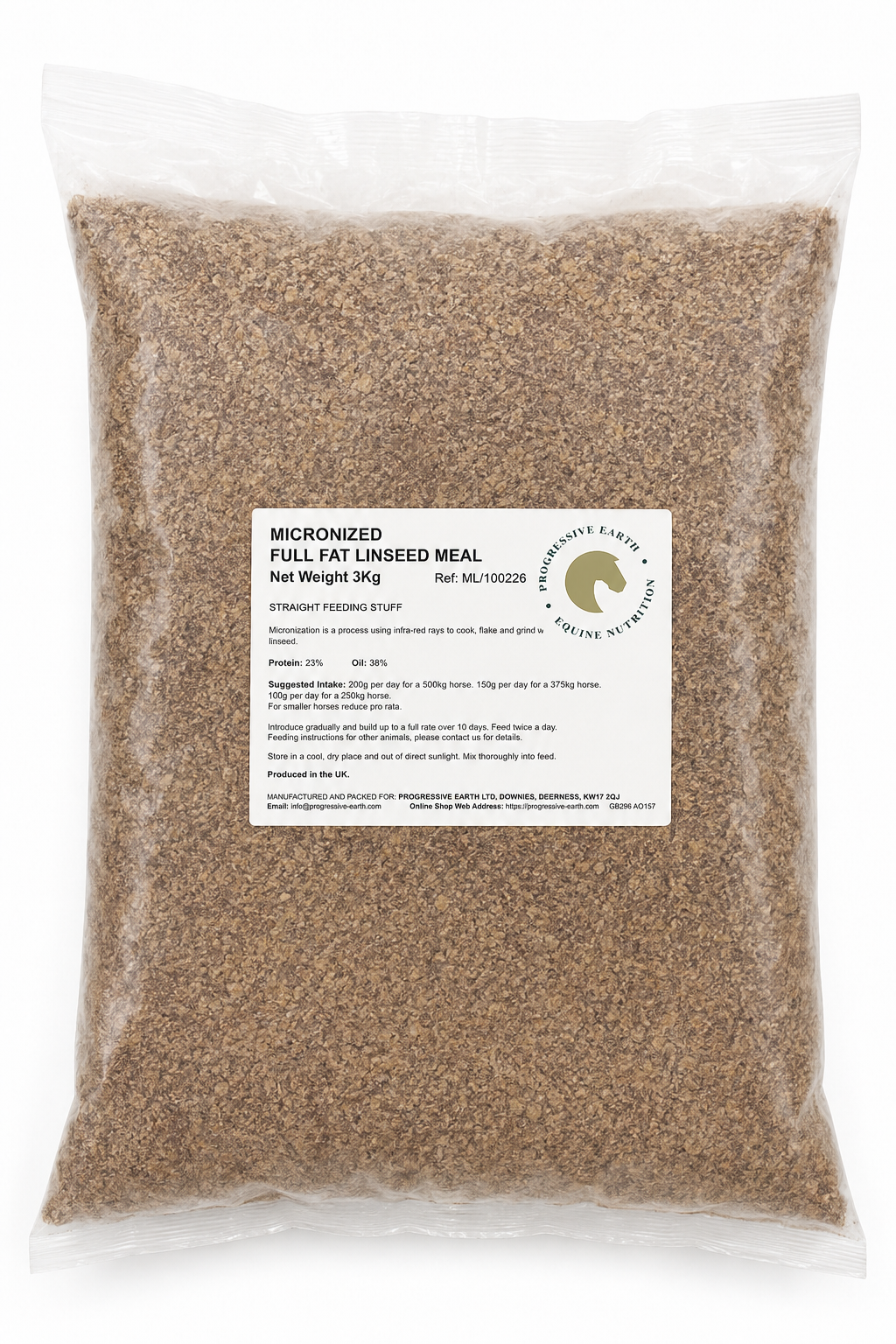 Linseed (Micronised) | Natural Omega-3 Source for Horses | Coat, Joint & Digestive Support