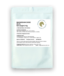 Magnesium Oxide 99.7–99.8% | Pharmaceutical Grade Magnesium for Horses