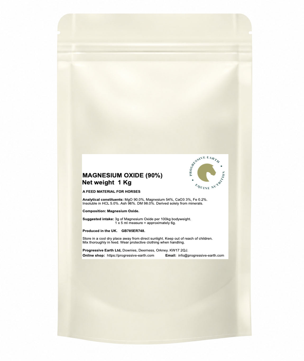 Magnesium Oxide 90% | Budget-Friendly Horse Magnesium Supplement