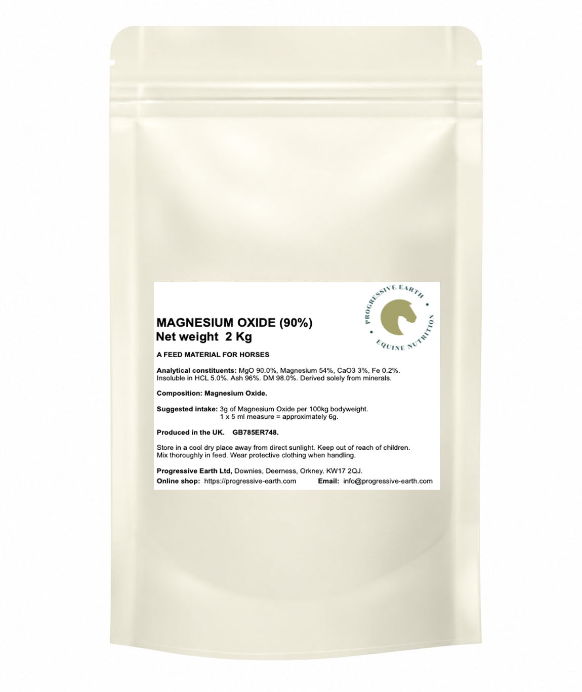 Magnesium Oxide 90% | Budget-Friendly Horse Magnesium Supplement