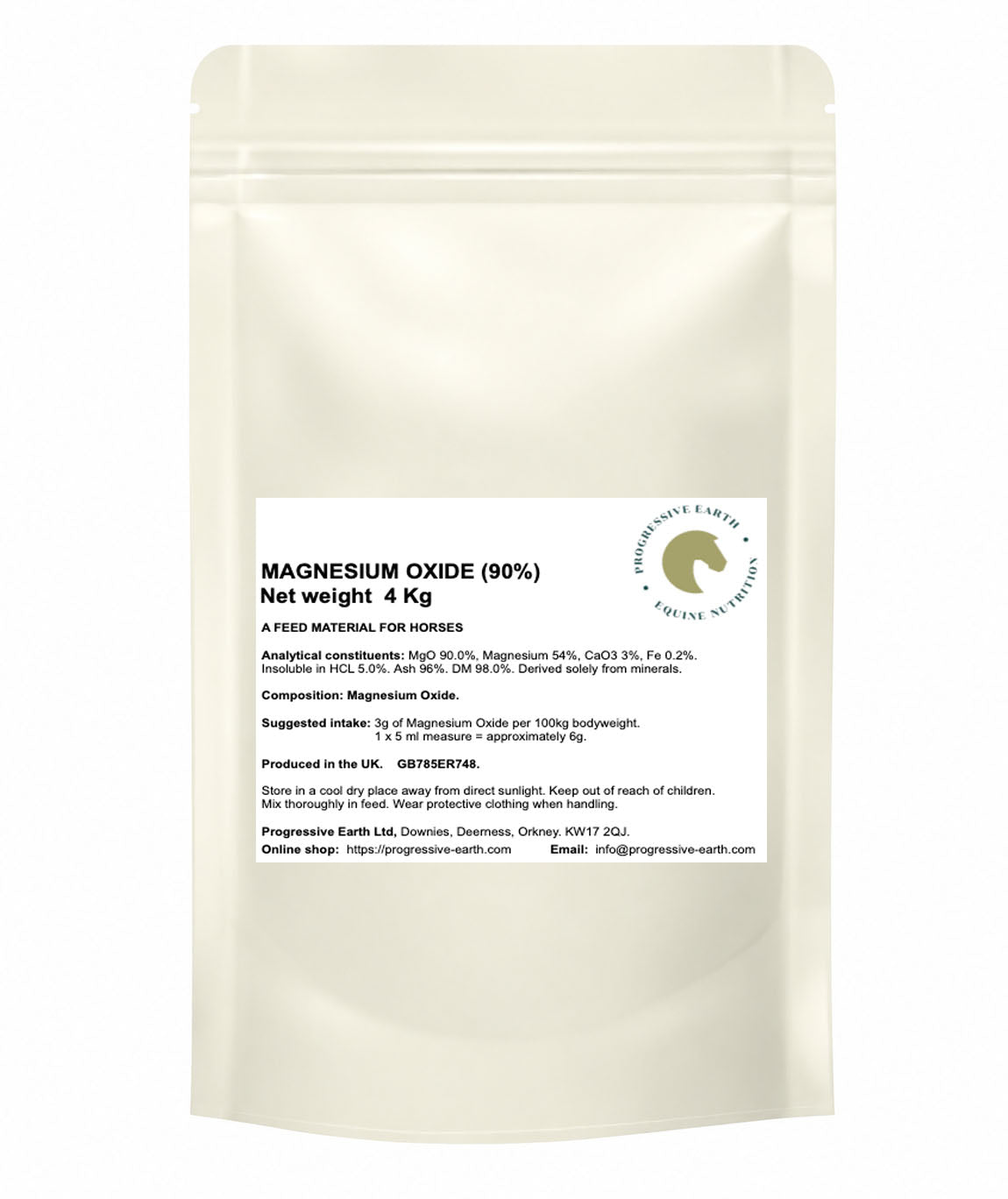 Magnesium Oxide 90% | Budget-Friendly Horse Magnesium Supplement