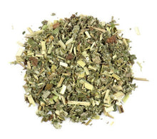 Meadowsweet herbs on a white background
