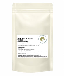 Milk Thistle Seeds Whole | Natural Liver & Antioxidant Herb for Horses | Silymarin