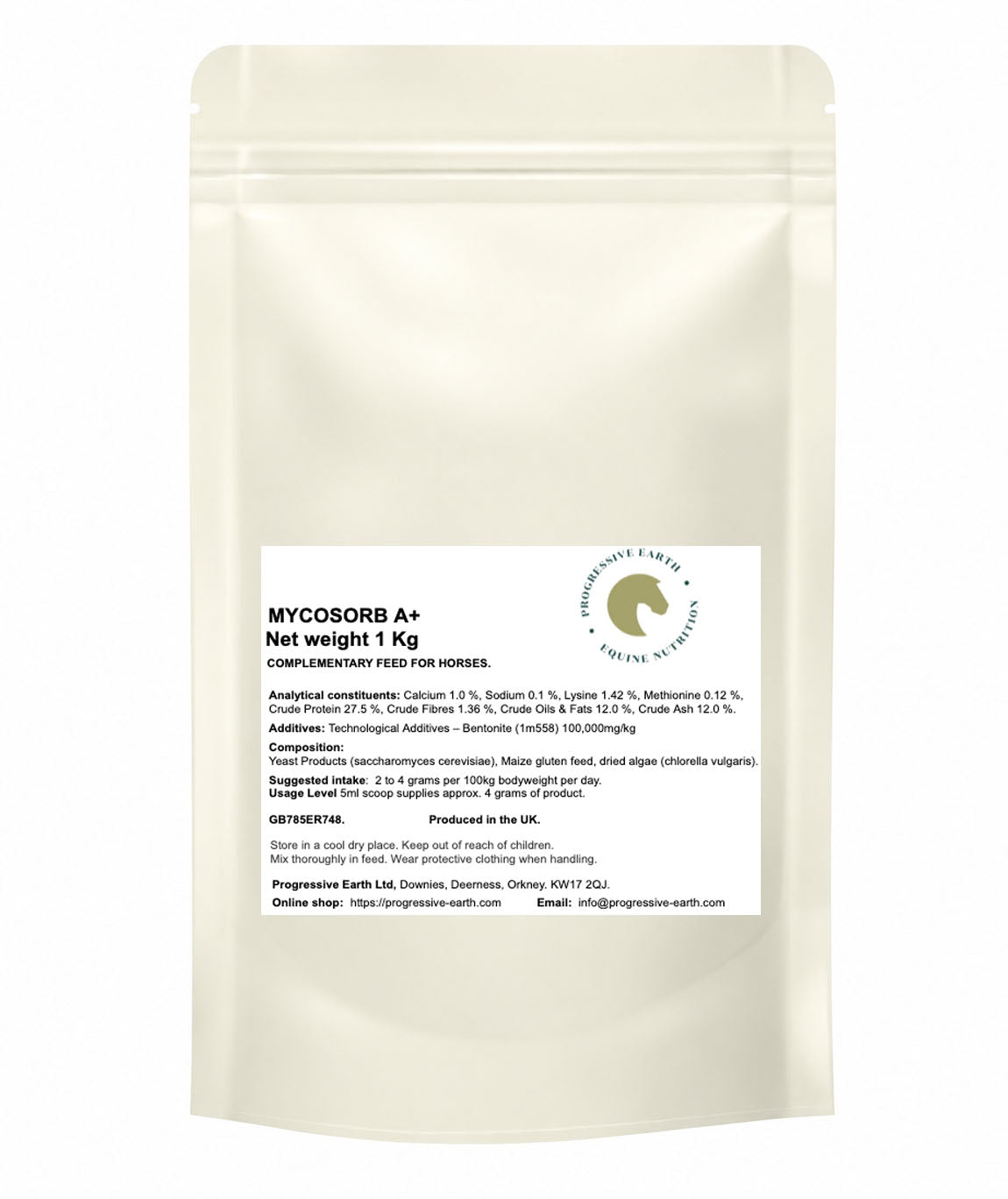 Mycosorb A+ Equine | Horse Mycotoxin Binder | Daily Feed Supplement