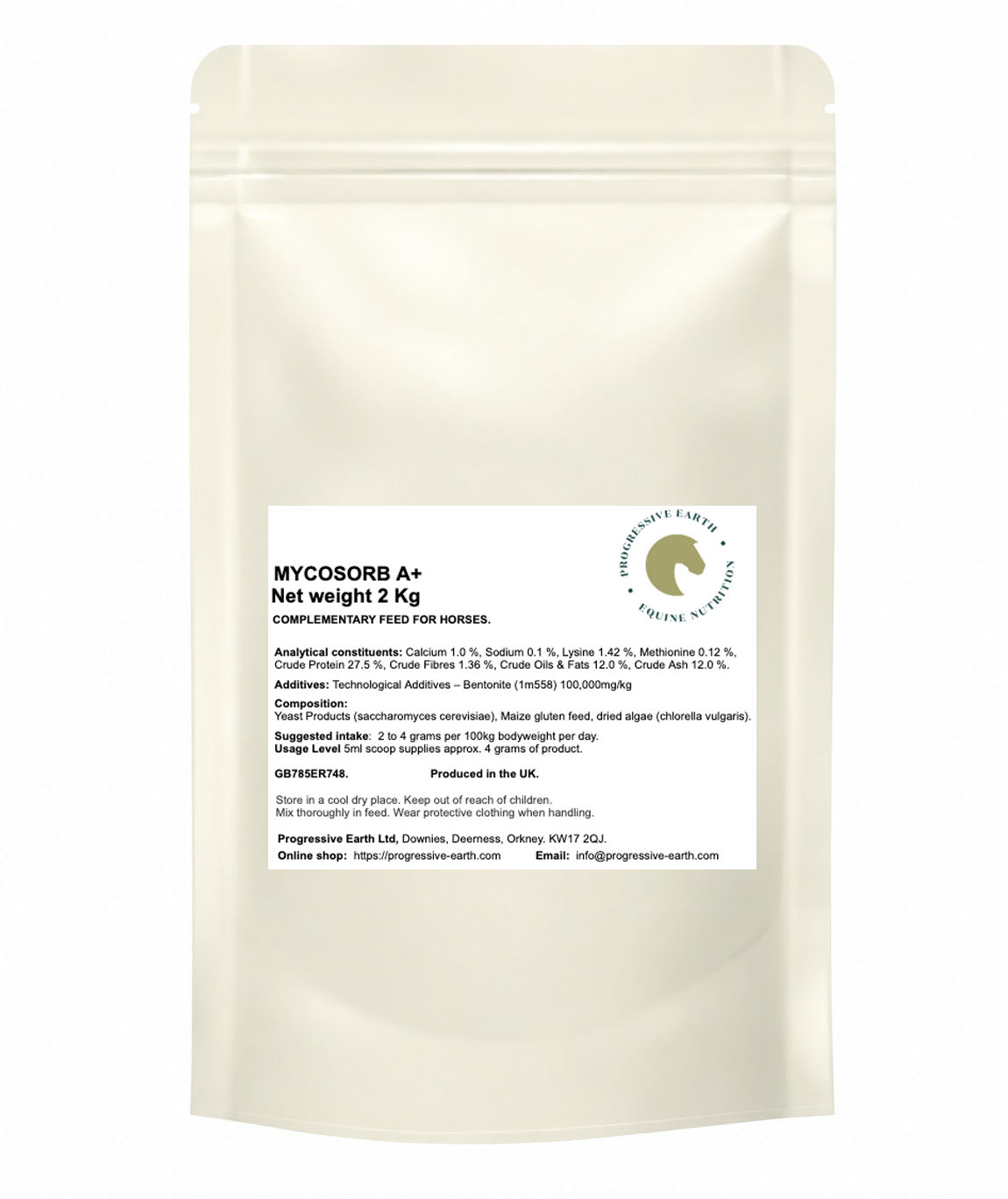 Mycosorb A+ Equine | Horse Mycotoxin Binder | Daily Feed Supplement