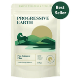 Progressive Earth Pro Balance Plus package for equine wellness on a white background
