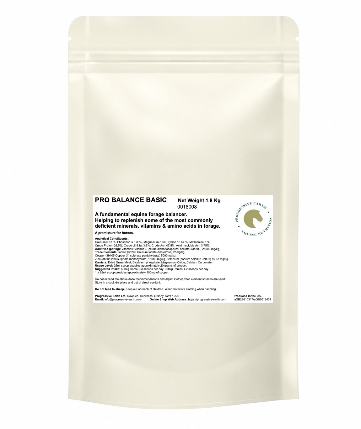 Pro Balance Basic | Foundation Horse Supplement for Everyday Nutrition