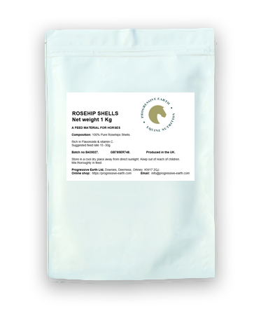 Rosehip Shells | Natural Vitamin C & Antioxidant Herb for Horses | General Tonic