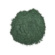 Spirulina_Powder on a white background