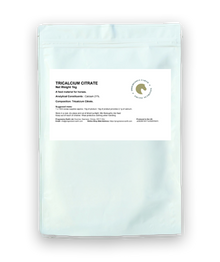 Tricalcium Citrate | Highly Absorbable Chelated Calcium for Horses | 21% Elemental Calcium
