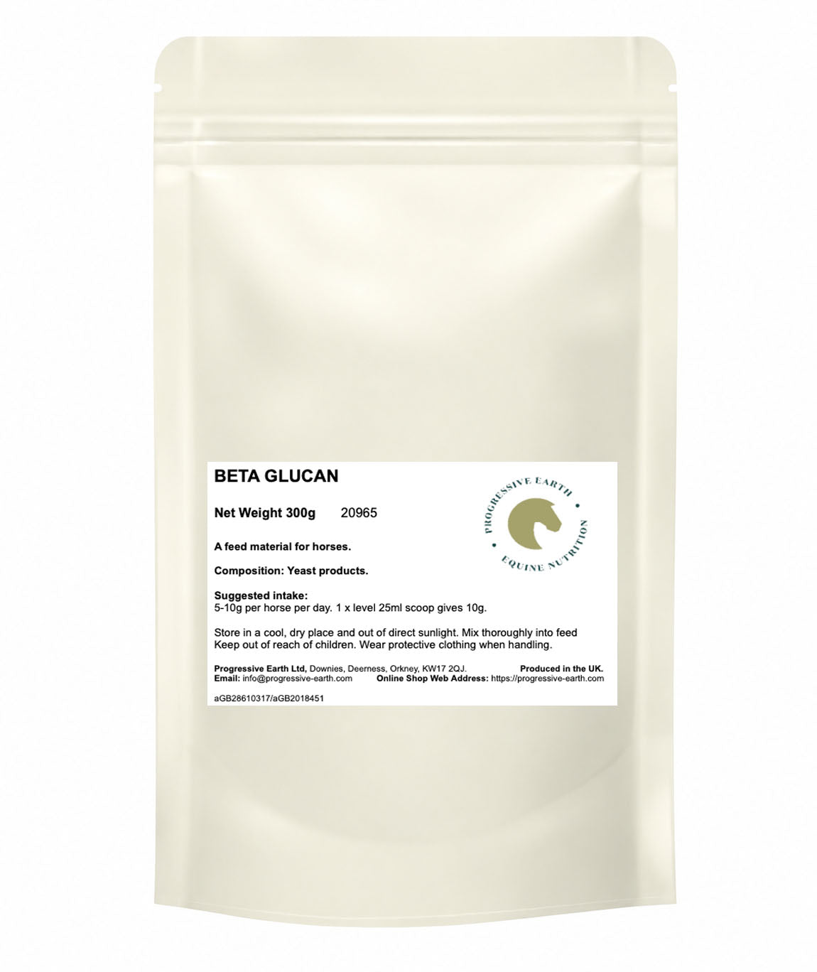 Beta Glucan | Horse Immune & Digestive Health Supplement