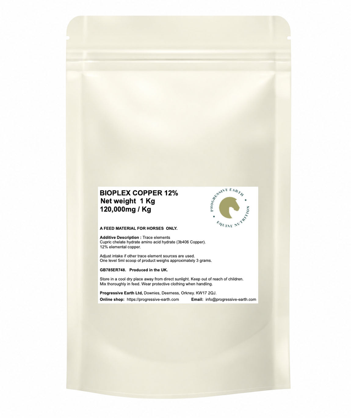 Bioplex Copper (Copper Proteinate) | 12% Elemental Copper | Highly Absorbable Chelated Copper for Horses