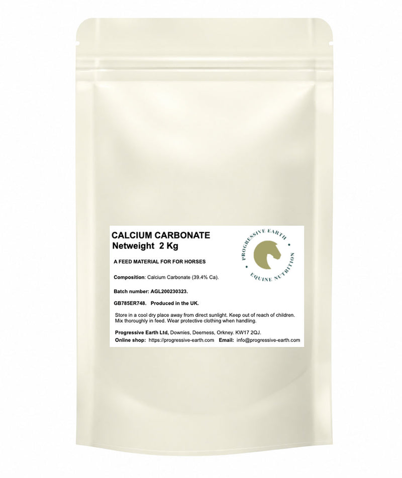 Calcium Carbonate (Limestone Flour) | 39.4% Elemental Calcium for Horses