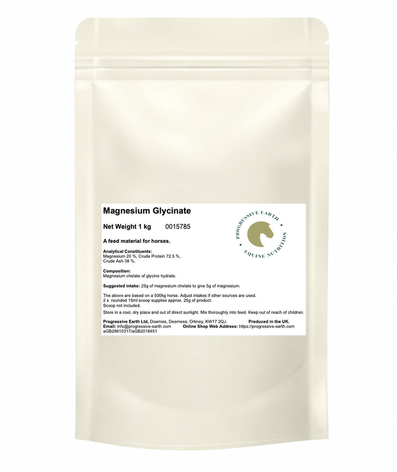 Magnesium Glycinate | Highly Absorbable Chelated Magnesium for Horses
