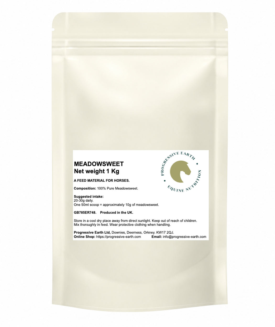 Meadowsweet Herb Cut | Natural Joint & Digestive Herb for Horses