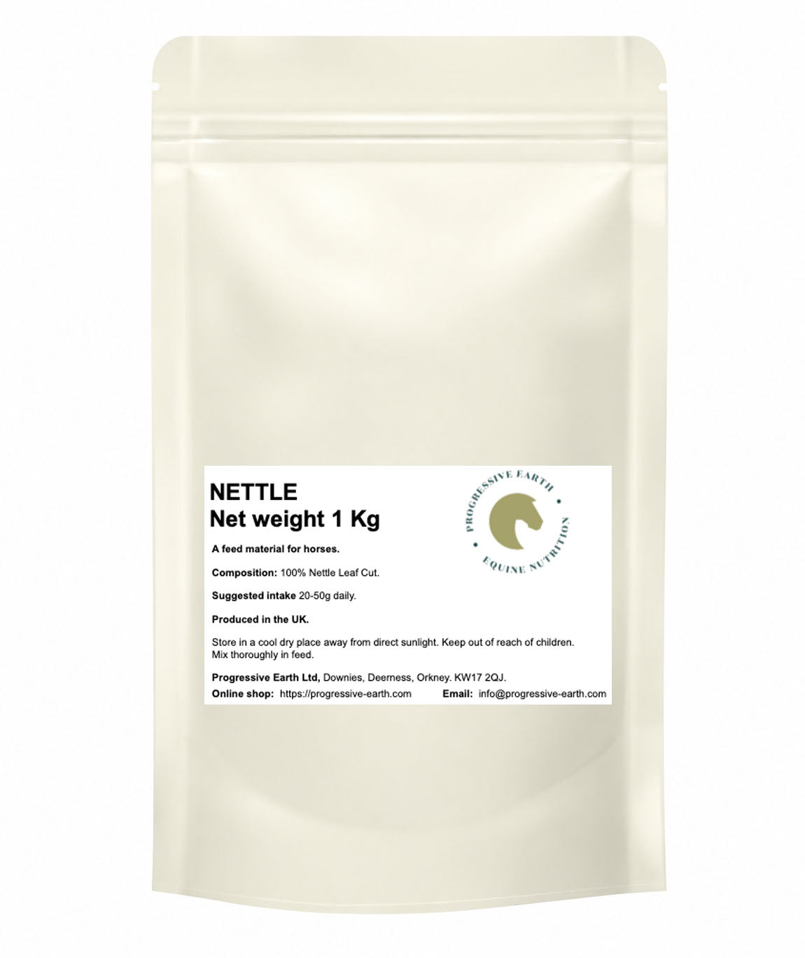 Nettle Leaf Cut | Natural Herb for Horses | Joint, Circulation & General Health Support