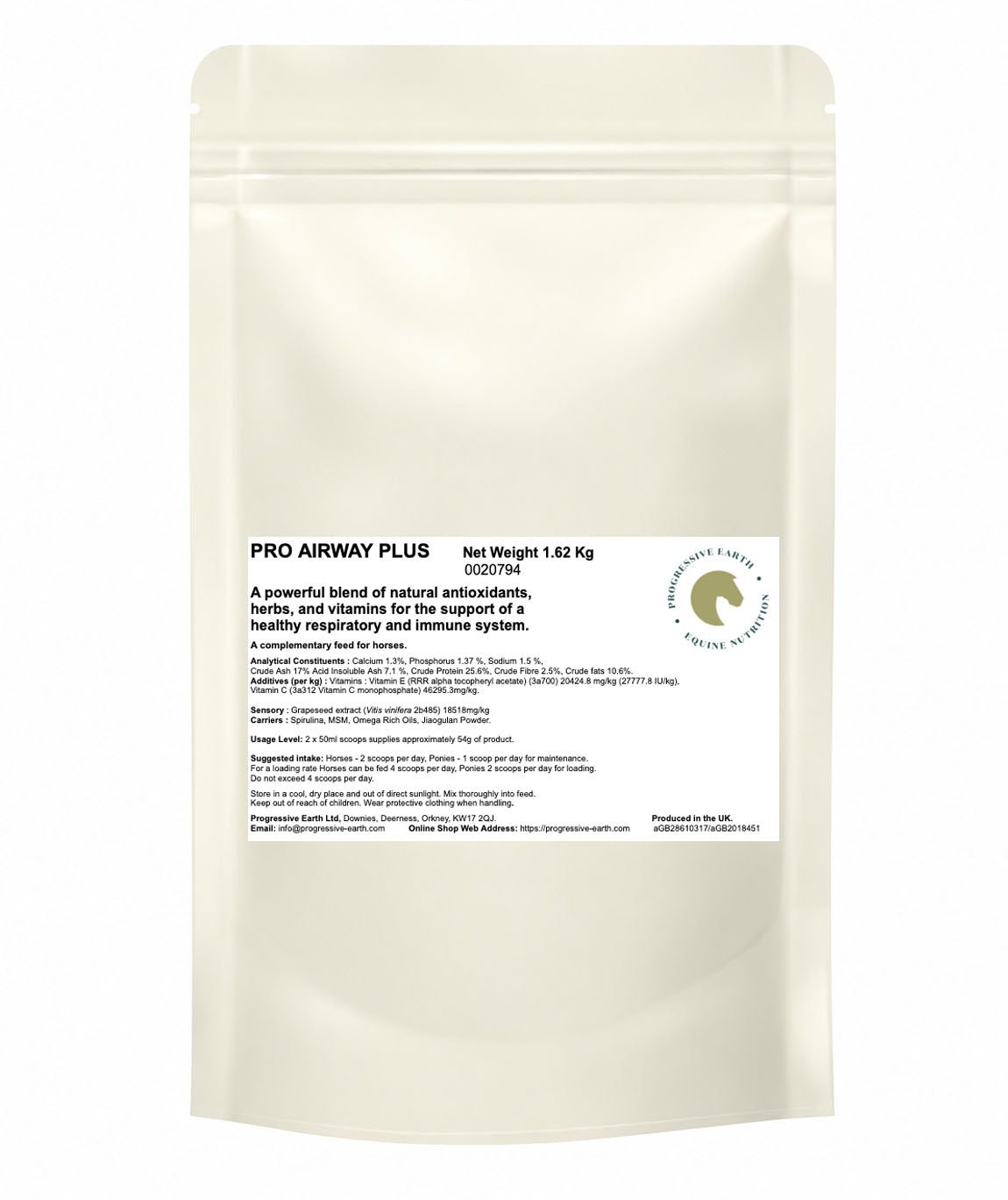 Pro Airway Plus | Natural Horse Respiratory & Immune Support Supplement