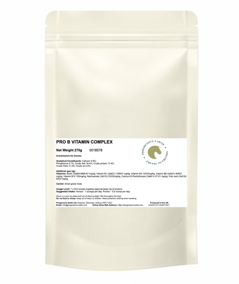 Pro B Vitamin Complex | All 8 Essential B Vitamins for Horses | Energy, Metabolism & Performance