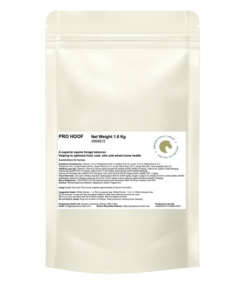 Pro Hoof | Horse Hoof, Coat & Skin Balancer with MSM | Low Sugar & Starch