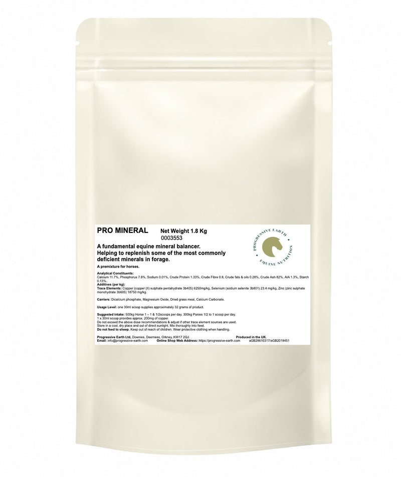 Pro Mineral | Equine Mineral Balancer for Horses at Grass | Low Sugar & Starch