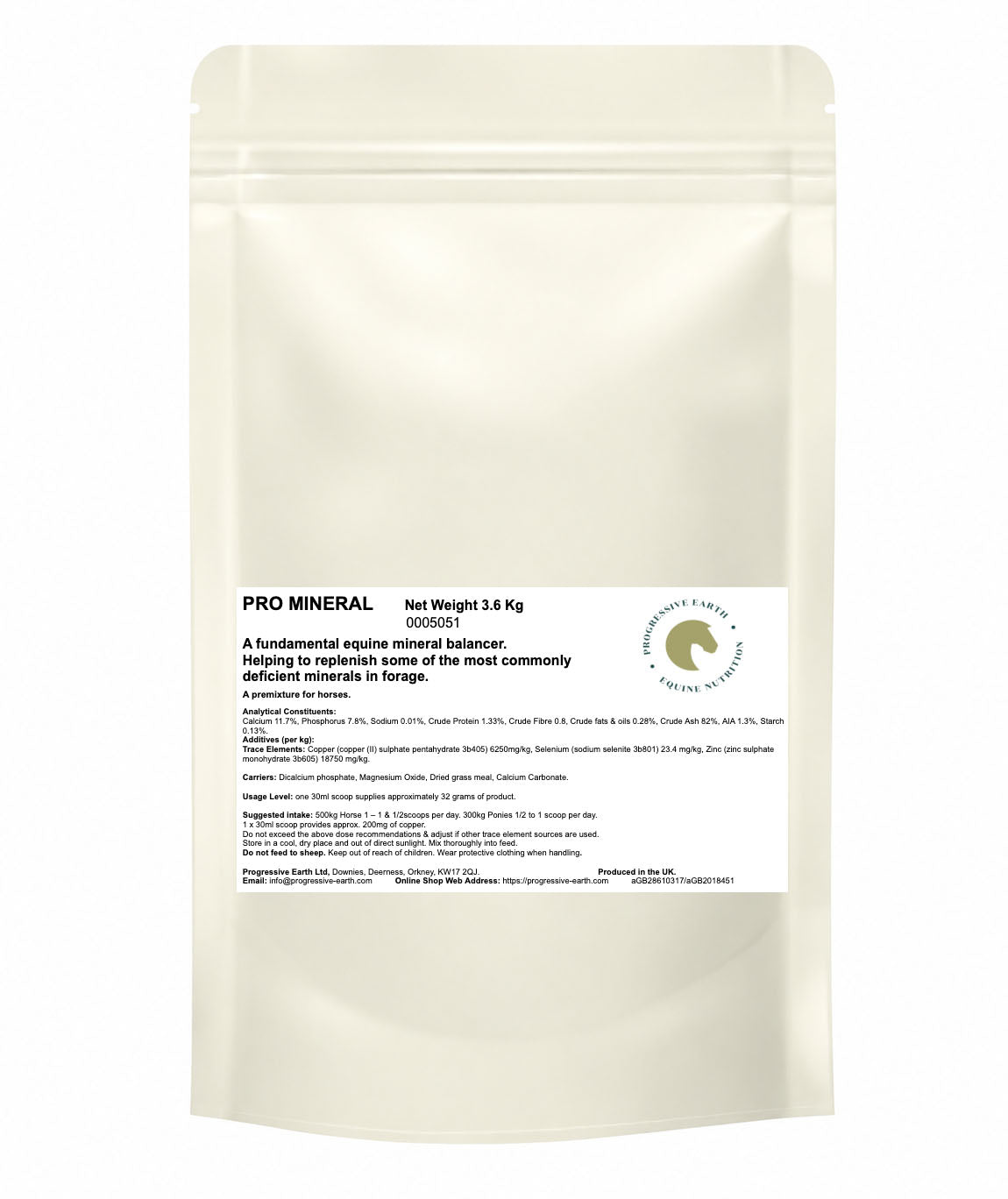 Pro Mineral | Equine Mineral Balancer for Horses at Grass | Low Sugar & Starch