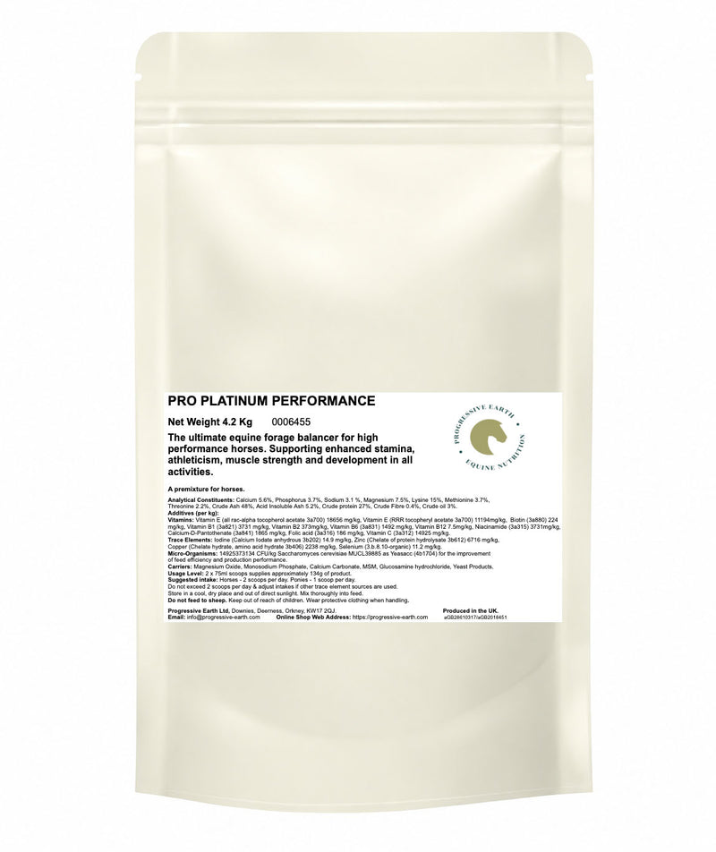 Pro Platinum Performance | Premium Horse Balancer for Stamina, Muscle & Recovery