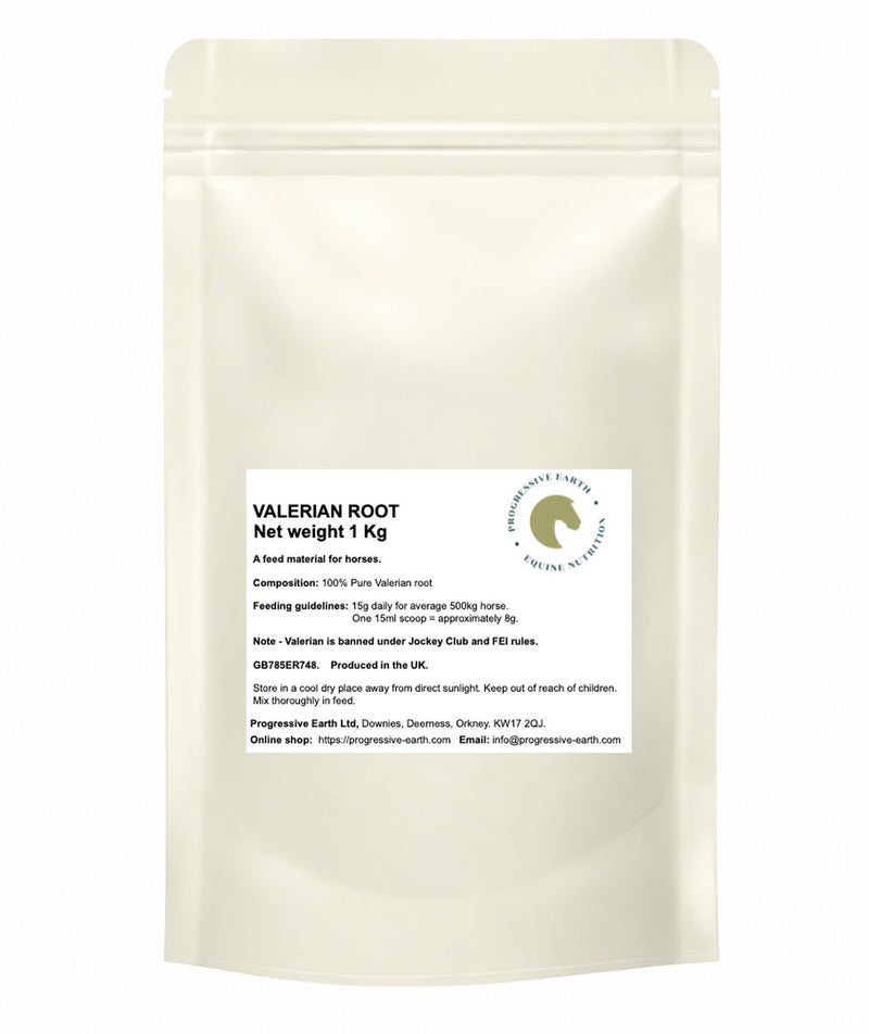 Valerian Root Cut | Natural Nervous System Herb for Horses | Temperament Support